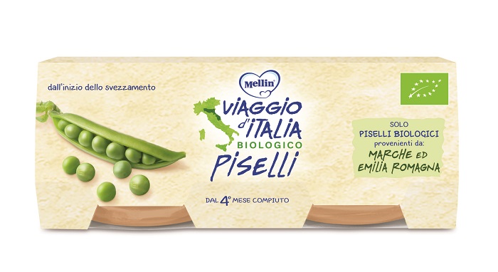 Omo mellin bio piselli 2x80g