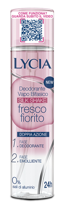Lycia deo vapo bifasico silk shake fresco fiorito 100 ml