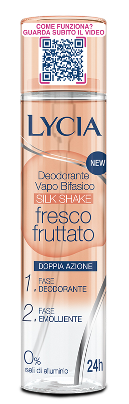 Lycia deo vapo bifasico silk shake fruttato 100 ml