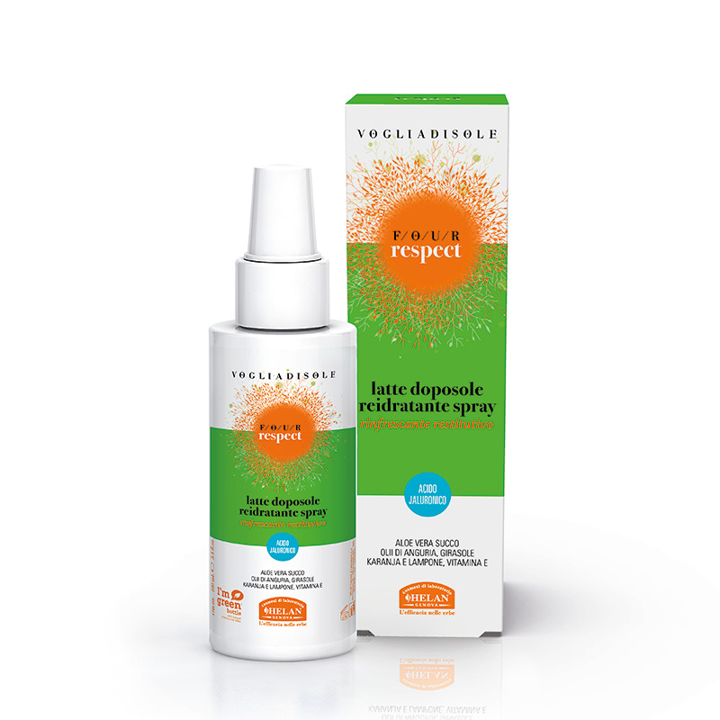 Vogliadisole four respect doposole latte spray corpo 100 ml