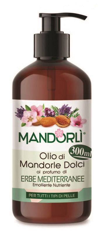 Mandorli erbe mediterranee olio corpo