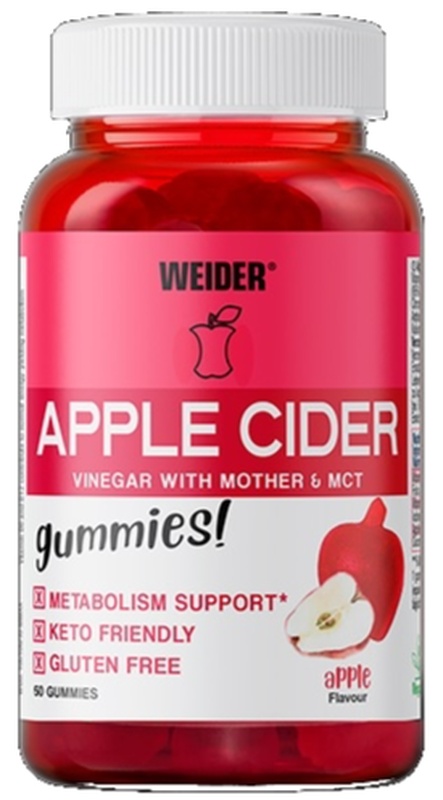Weider apple cider 200 caramelle