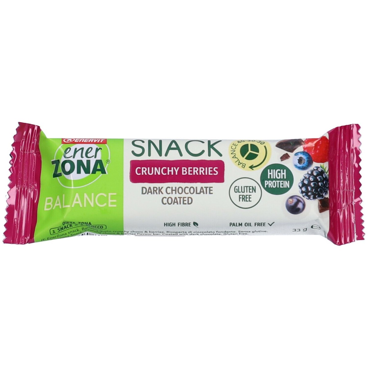 Enerzona Snack Bilanciato Crunchy Berries 33 g