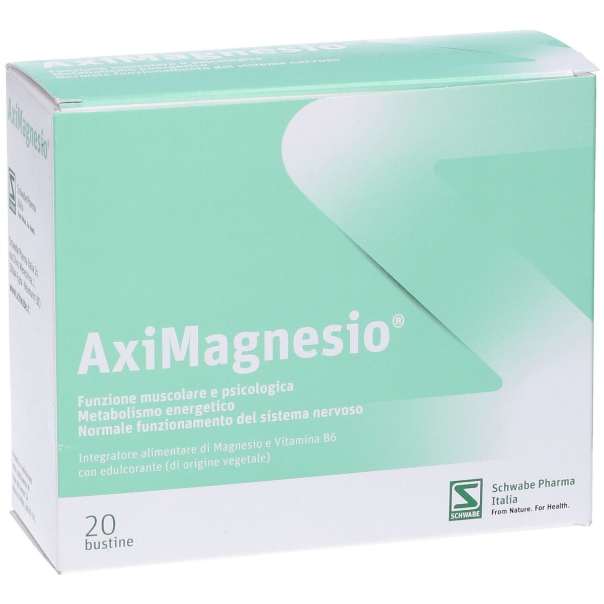 Aximagnesio Integratore Di Magnesio 20 Bustine