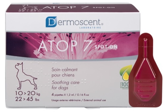 Atop 7 Spot-On Dogs&amp;Cats 10-20 Kg 4 Pipette X 1,2 Ml