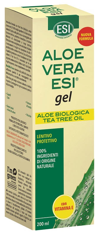Aloe Vera Gel Con Vitamina E + Tea Tree Oil