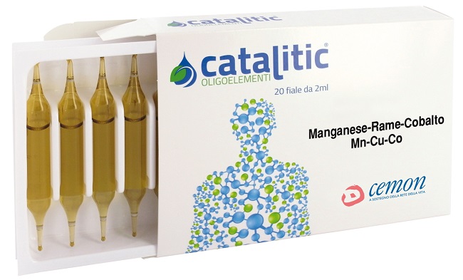 Catalitic manganese/ra/co 20f.