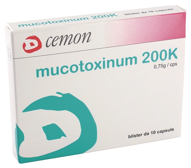 Mucotoxinum 200k 10capsule