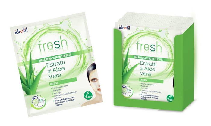 Maschera viso tessuto fresh 1 PEZZO