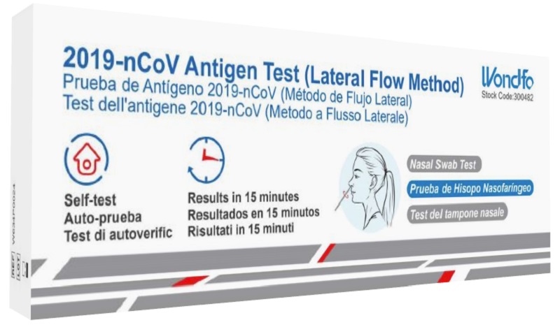 Auto-test nasale per antigene wondfo