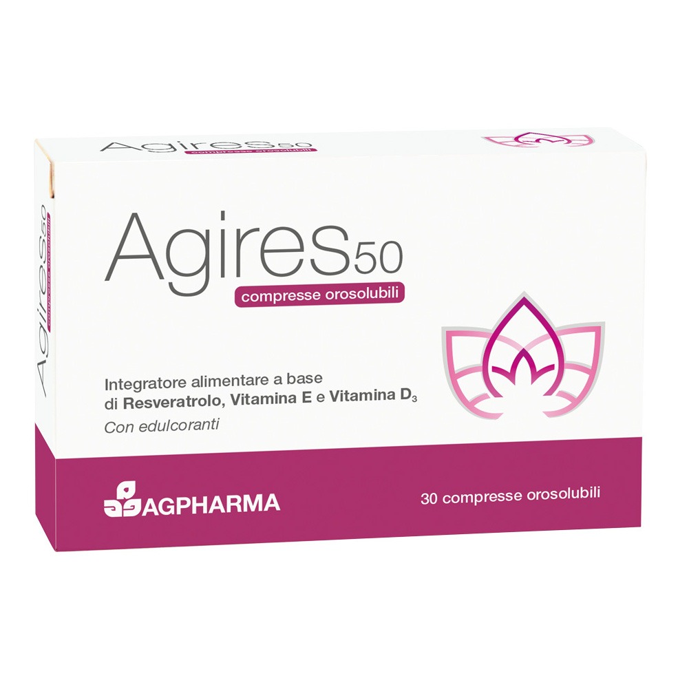 Ag Res 50 Integratore Alimentare Vitamina D 30 Compresse Orosolubili