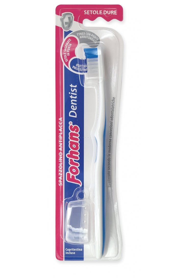 Forhans Spazzolino Antiplacca Dentist Setole Dure 1 Pezzo