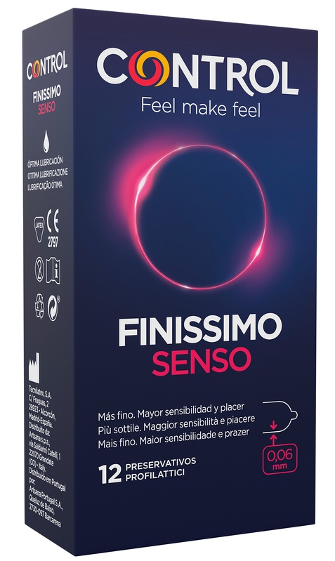 Control Finissimo Senso 0.06 mm 12 Preservativi