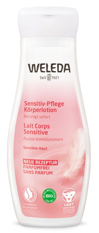 Crema fluida sensitive senza profumazione 200 ml