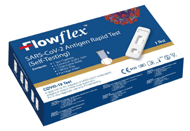 Flowflex sars-cov-2 antigen rapid self-test 1 pezzo