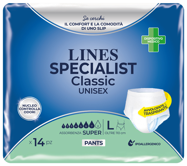Lines Spec.pants Super L 14pezzi
