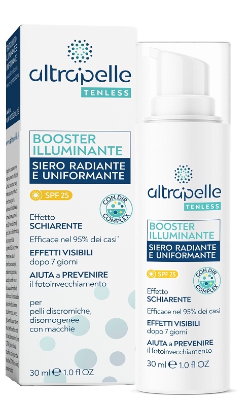 Altrapelle tenless booster illuminante siero radiante uniformante
