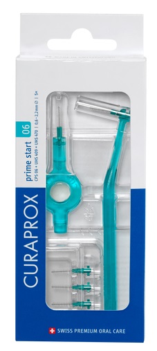 Curaprox Capsule 06 Scovolino Prime Start 06 Turquoise 5 Pezzi