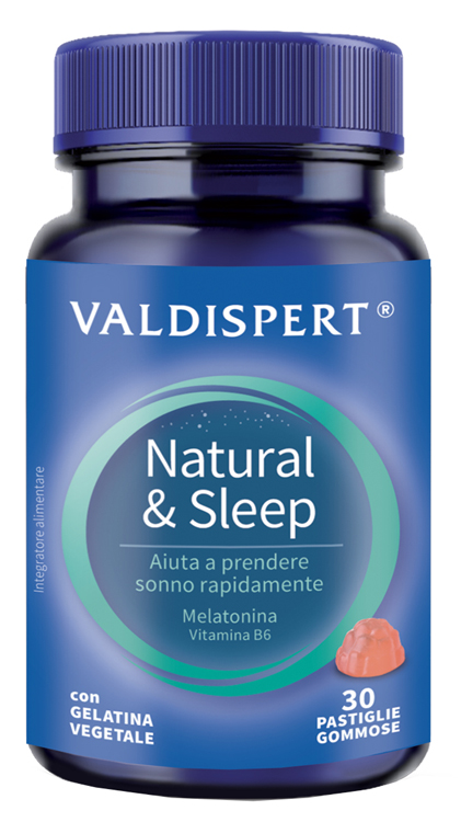 Valdispert natural&amp;sleep 30 pastiglie gommose