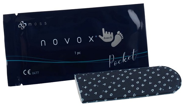 Novox touch pocket medicazione poliuretano matrice oleica rilascio ros copridito taglia m 1 pezzo