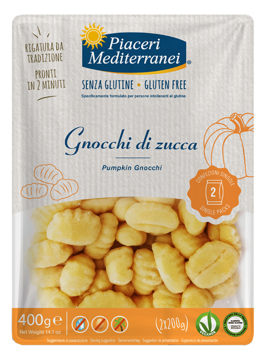 Piaceri med.gnocchi/zucca 400g