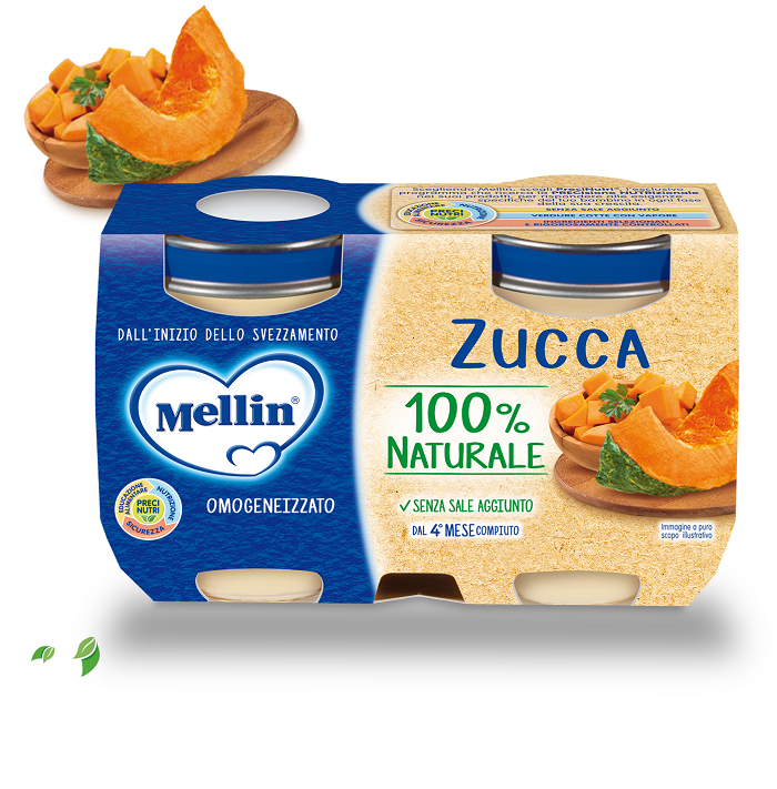 Omo mellin zucca 2x125g
