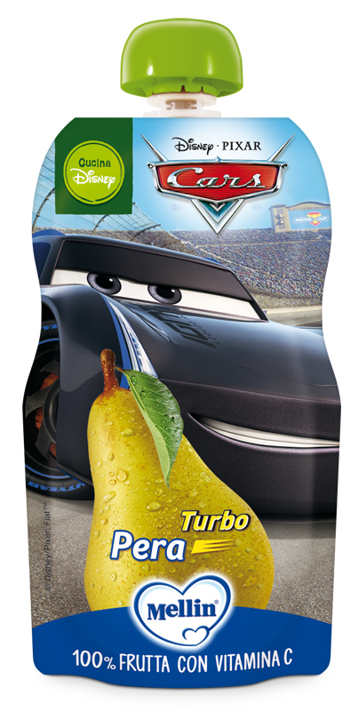 Mellin pouch cars pera 110g