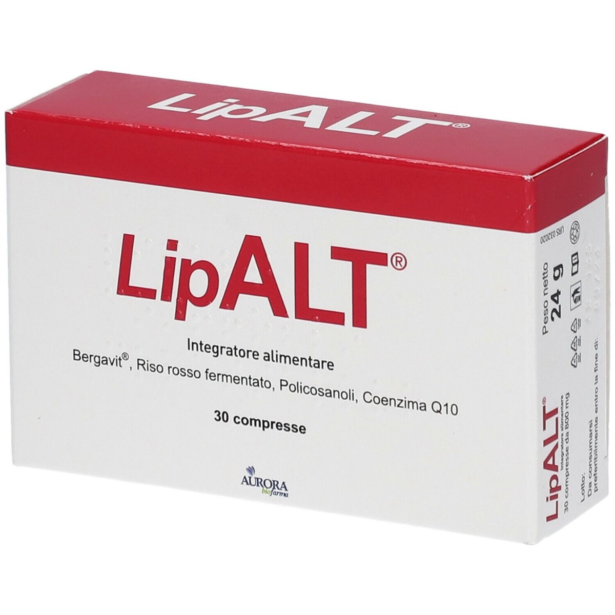 LipAlt Integratore Monacolina K 30 Compresse 760 mg