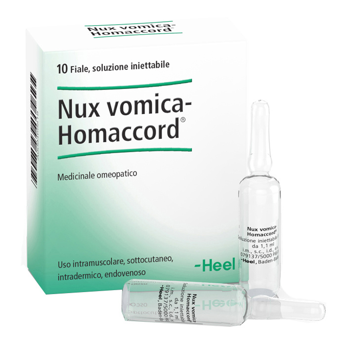 Guna Heel Nux Vomica Homaccord 10 Fiale