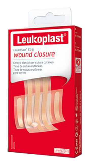 Leukosan Strip Kit Cerotti Sutura 9 Pezzi