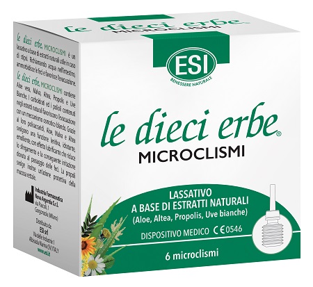 ESI Le Dieci Erbe 6 Microclismi