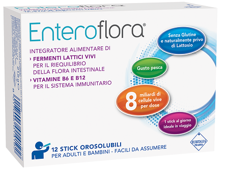 Enteroflora 12stick orosolub