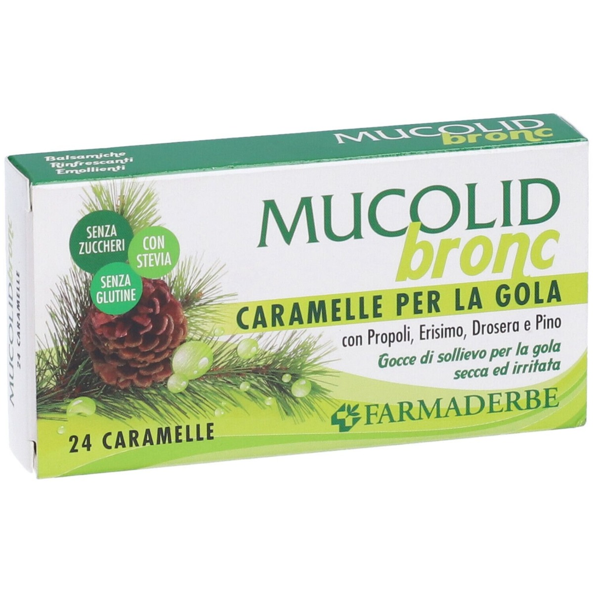 Mucolid Bronc 24 Caramelle