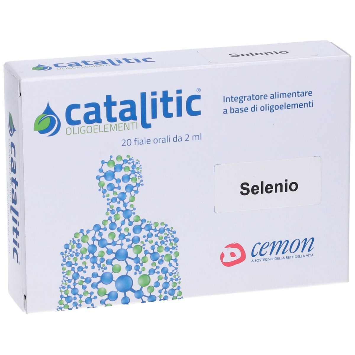 Cemon Catalitic Oligoelementi Selenio 20 Fiale da 2 ml