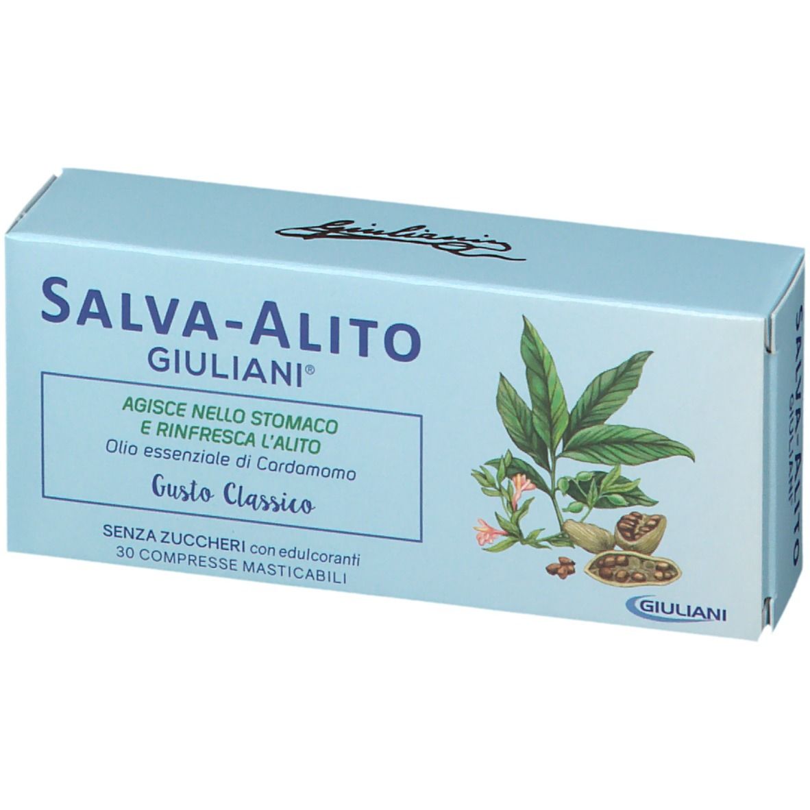 Salva Alito Giuliani Gusto Classico 30 Compresse Masticabili