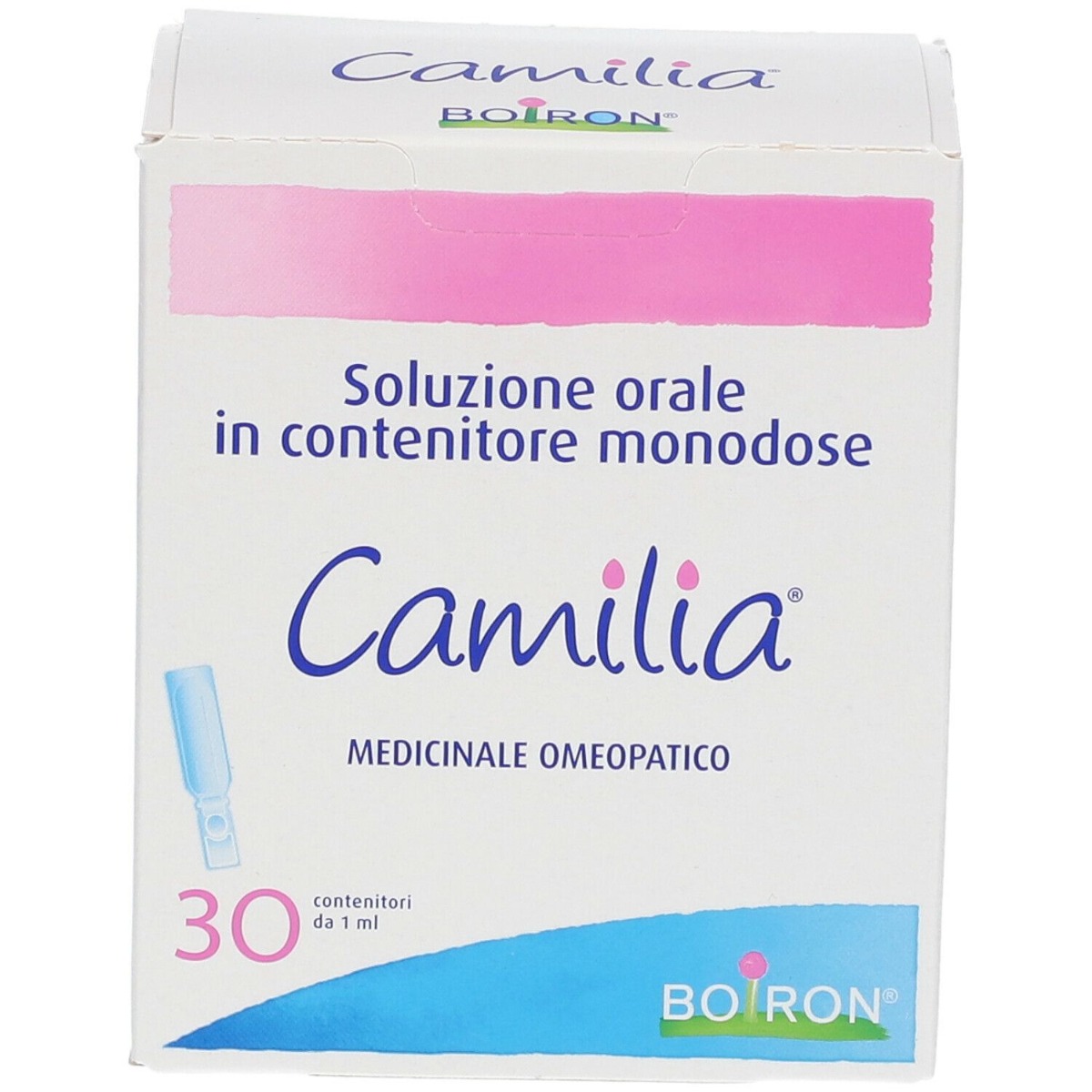 Boiron Camilia Soluzione Orale Unidose Medicinale Omeopatico 30 Fiale 1 ml