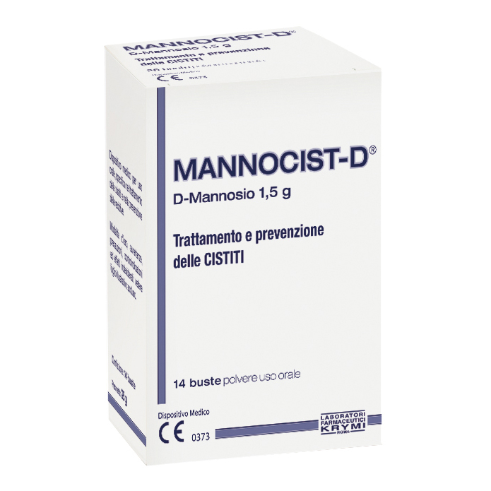 Mannocist-D Trattamento e Prevenzione delle Cistiti 14 Bustine Da 1,5 G