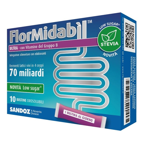 Flormidabil ultra 10 bustine con stevia