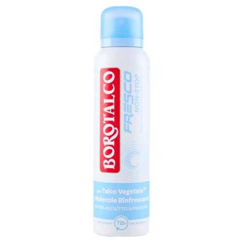 BOROTALCO - Fresco - Deodorante Profumo di Talco fresco 150 ml Spray