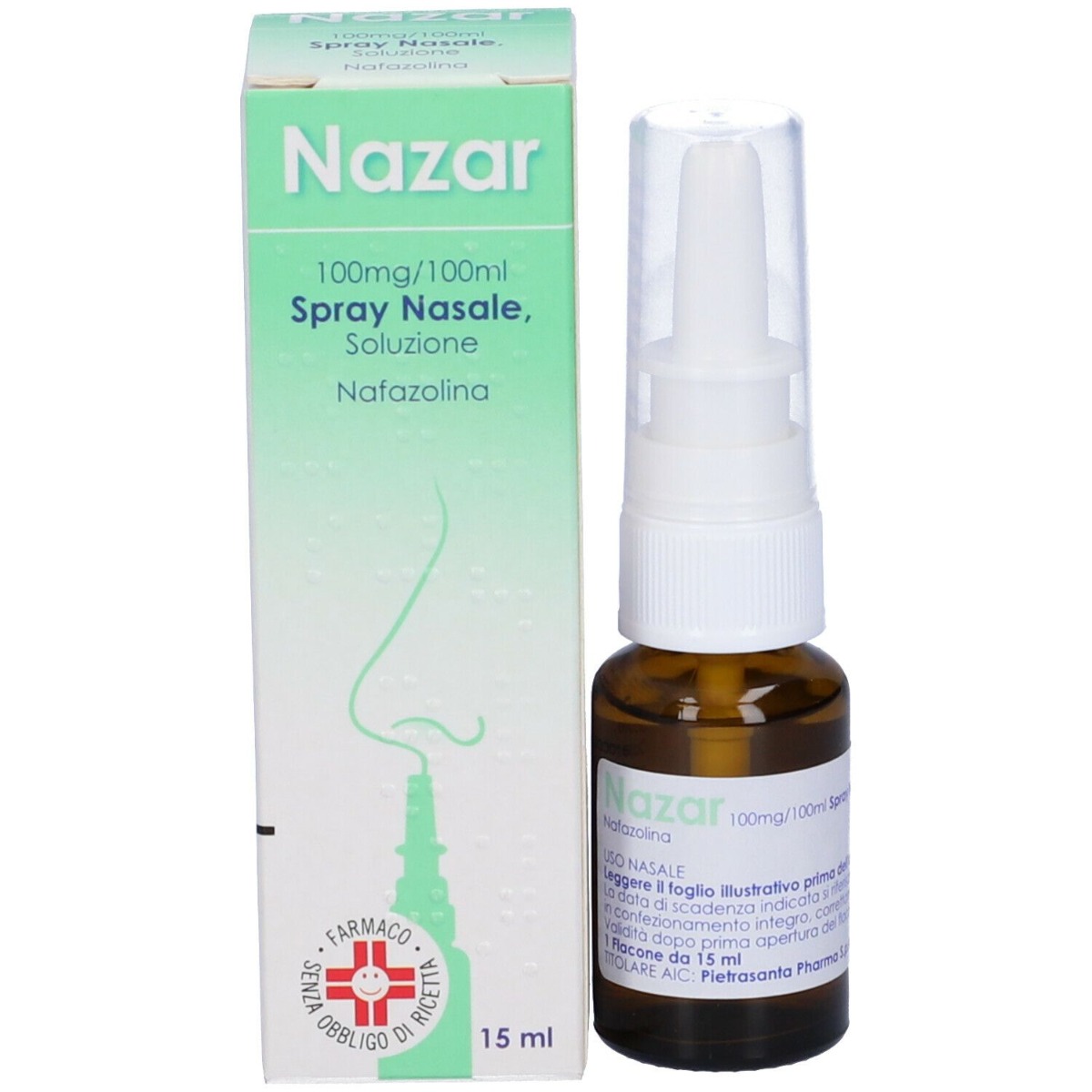 Nazar spray nasale 100mg/100 Flaconcino Spray 15 ml