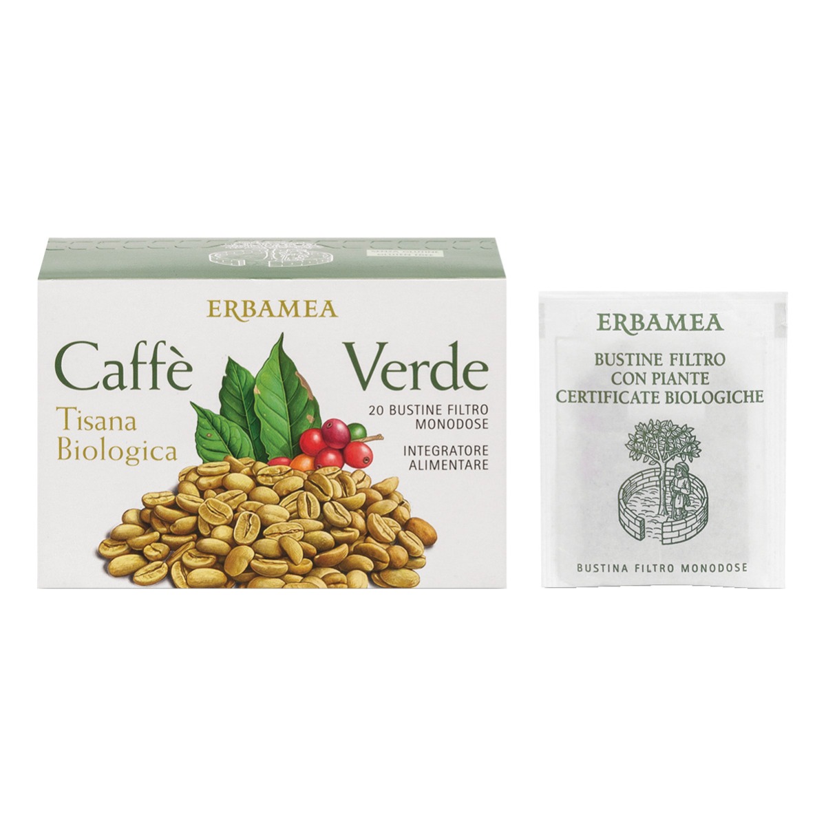 Erbamea Caffè Verde Tisana Biologica 30 g