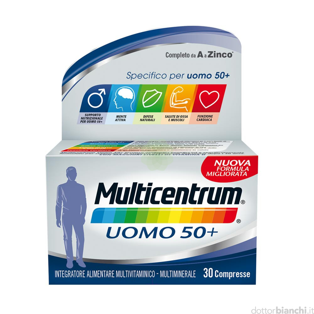 Multicentrum uomo 50 + 30 compresse