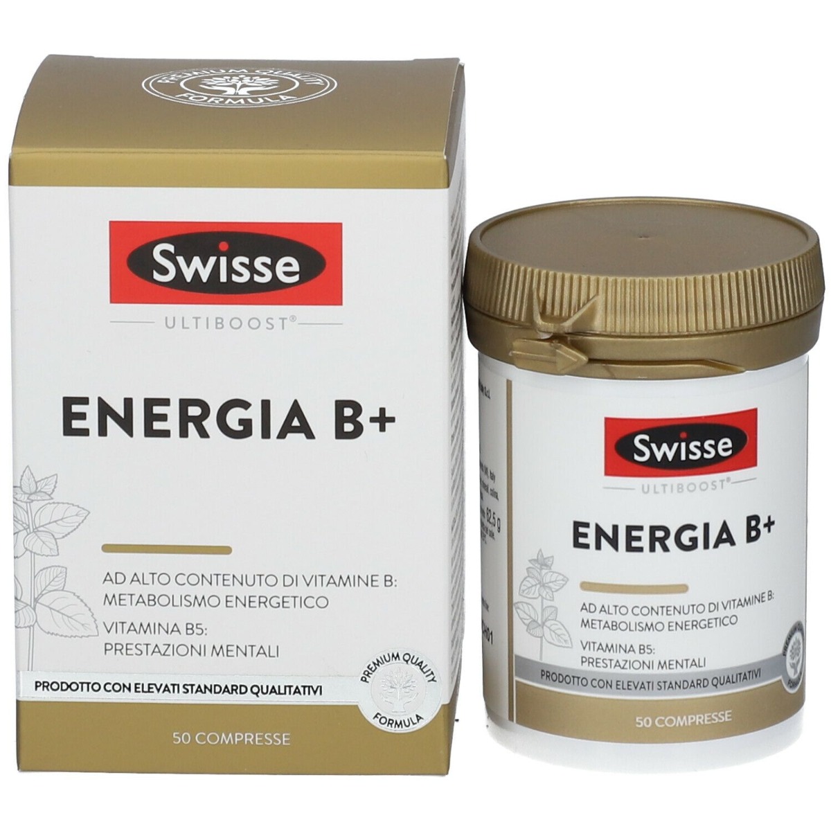 Swisse Energia B+ Integratore Vitamina B 50 Compresse