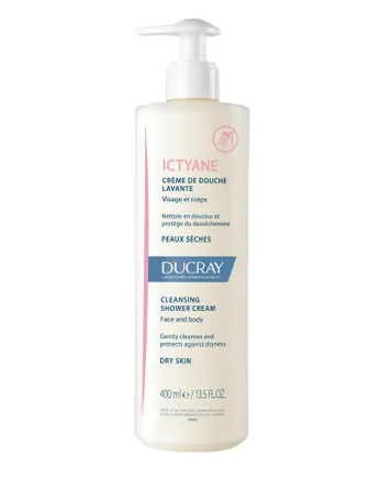 Ducray Ictyane Crema Detergente Pelle Secca Viso e Corpo 400 ml