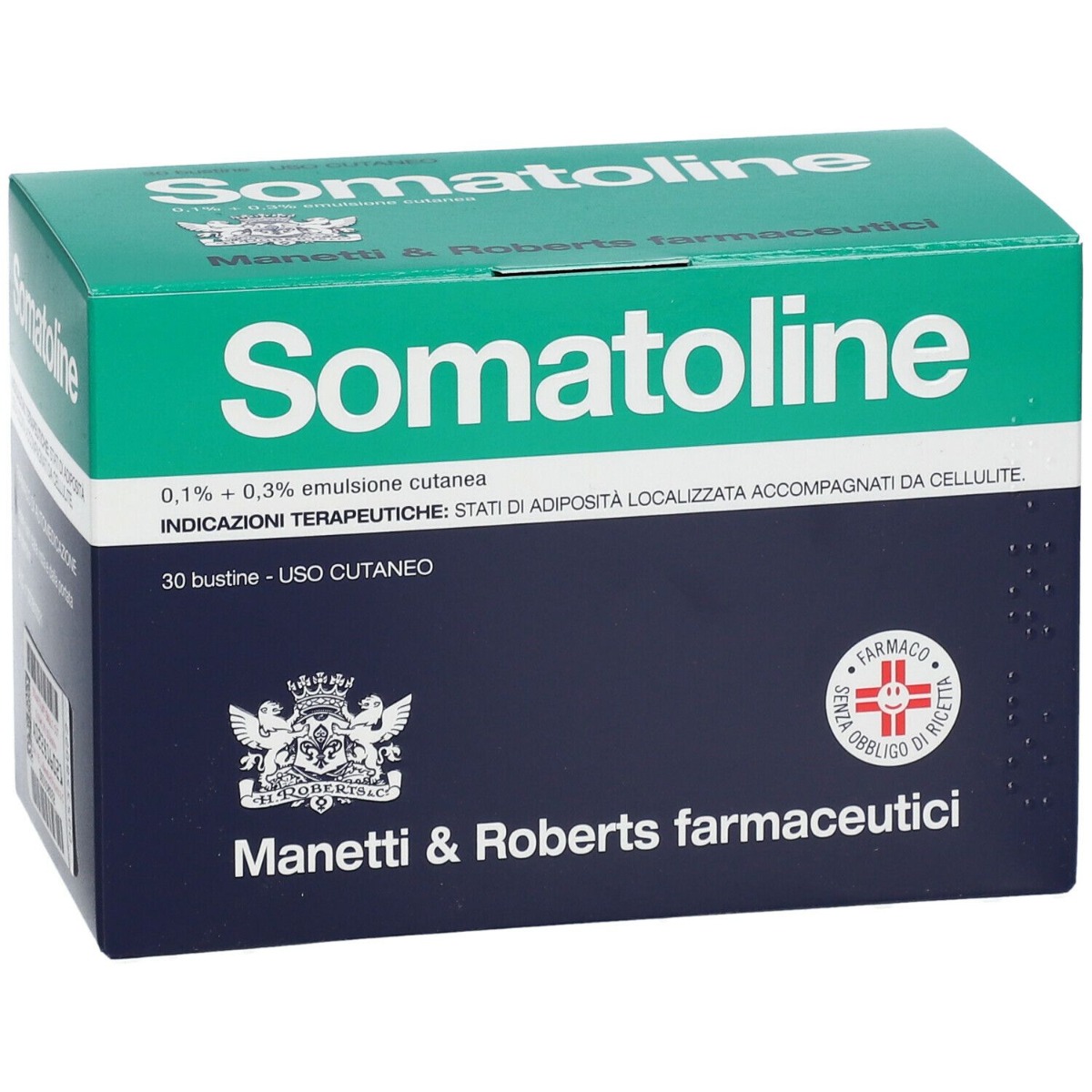 Somatoline Emulsione Cutanea 0,1% + 0,3% Anti Cellulite 30 Bustine