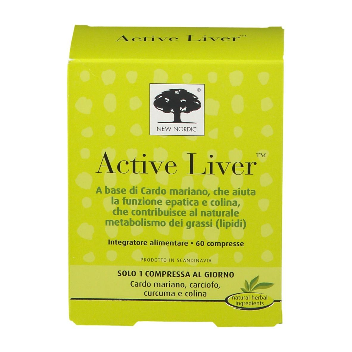 Active Liver Integratore Epatico 60 Compresse