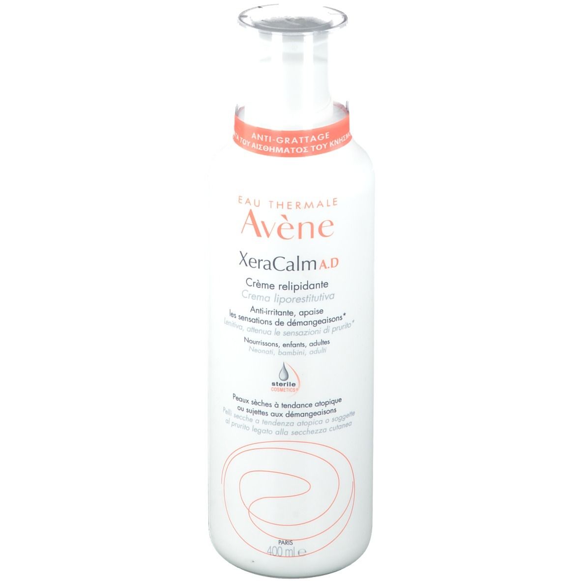 XeraCalm AD Avène Crema Liporestitutiva Viso e Corpo 400 ml