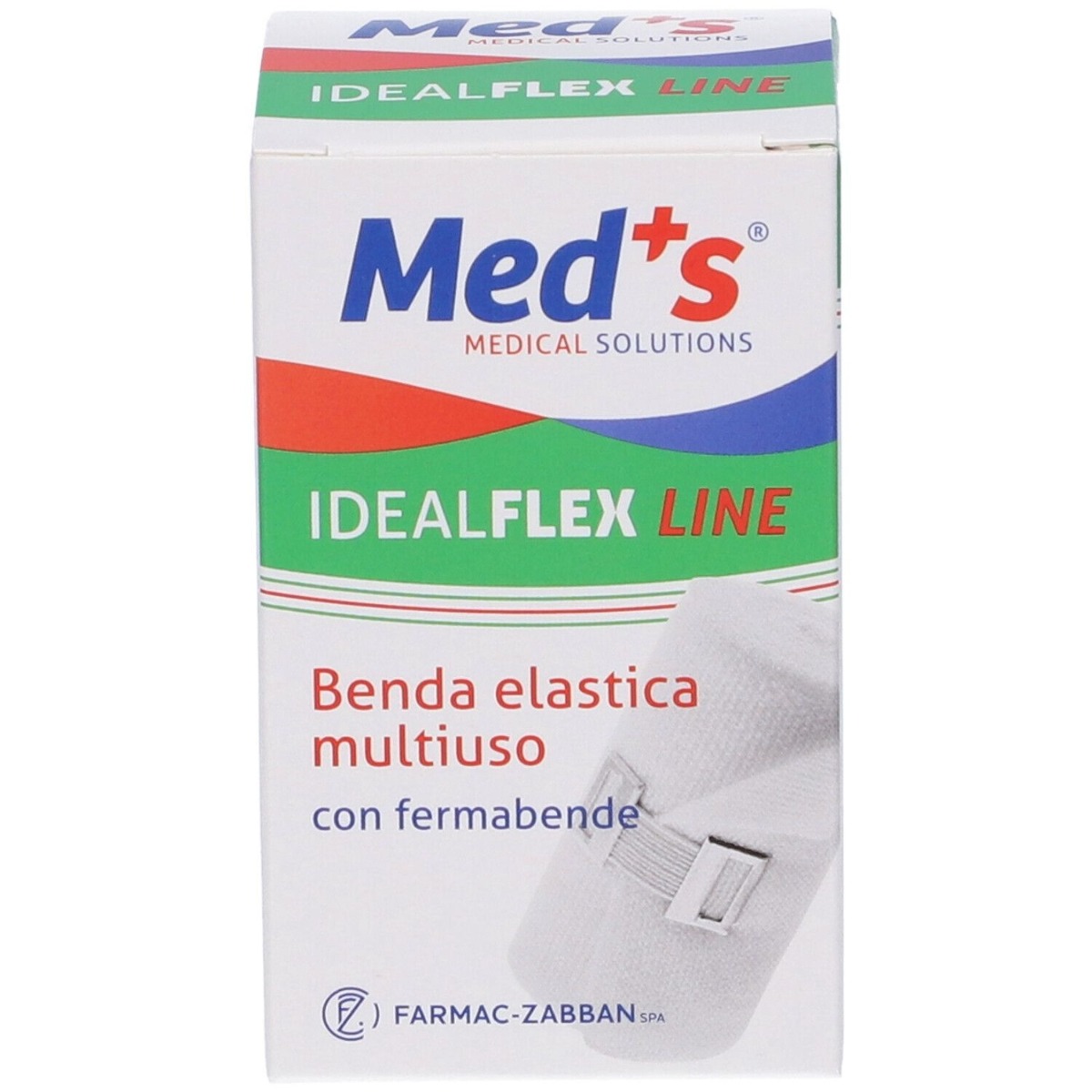 Med's Ideal Flex Benda Elastica Cotone Nylon 4,50 m x 8 cm