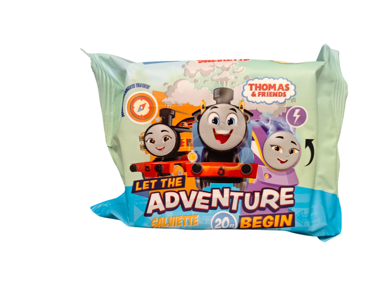 Salviettine Trenino Thomas Avena 20 Pezzi
