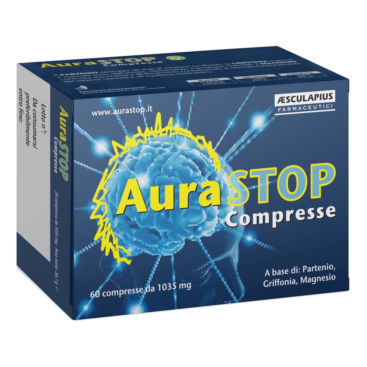 Aurastop Integratore Mal Di Testa 60 Compresse